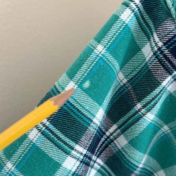 Orvis button down shacket shirt jacket plaid women XXL front pockets lined - Picture 4 of 11